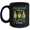 Shenanigans With My ER Nurse Cute Gnomies St Patricks Day Mug | siriusteestore