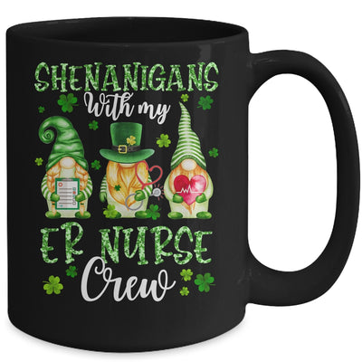 Shenanigans With My ER Nurse Cute Gnomies St Patricks Day Mug | siriusteestore