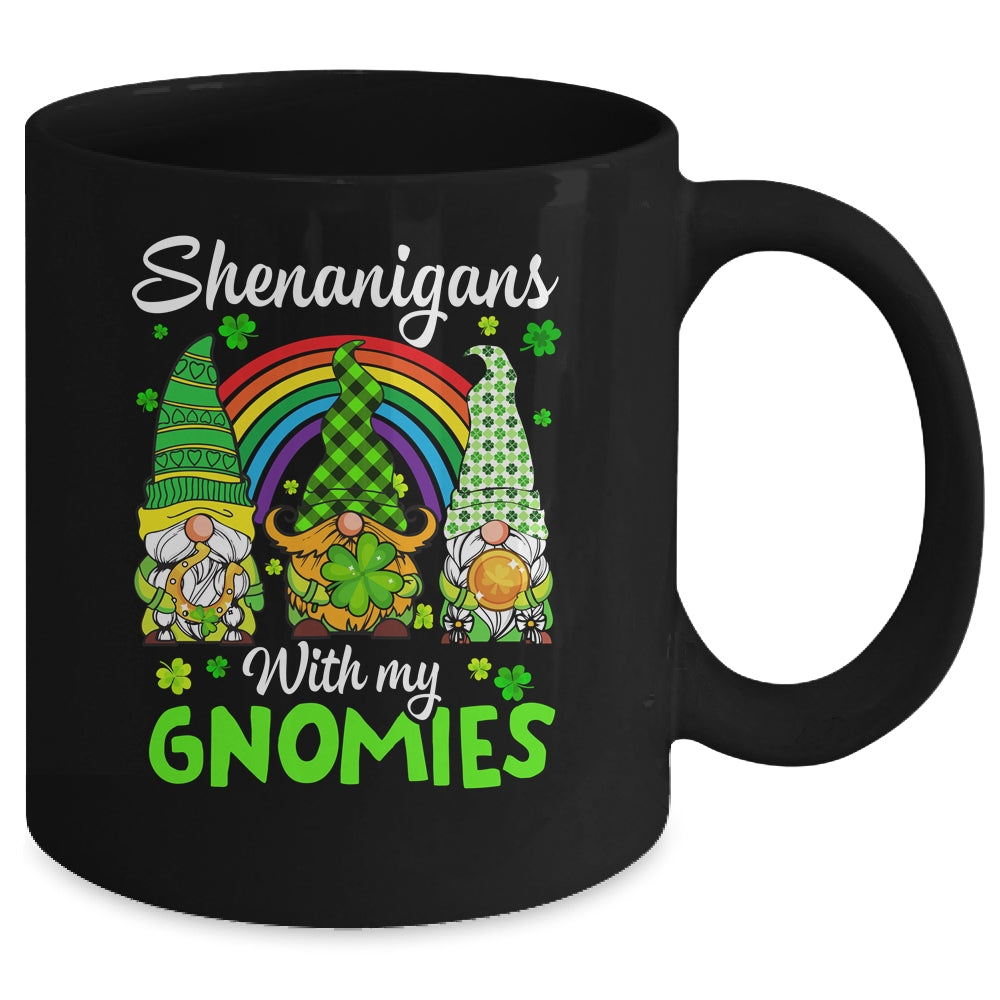 Shenanigans With My Gnomies Shamrock St Patricks Day Mug | siriusteestore