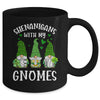 Shenanigans With My Gnomies St Patricks Day Gnome Shamrock Mug | siriusteestore