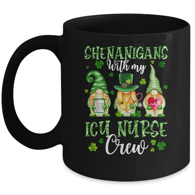 Shenanigans With My ICU Nurse Cute Gnomies St Patricks Day Mug | siriusteestore