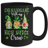 Shenanigans With My NICU Nurse Cute Gnomies St Patricks Day Mug | siriusteestore