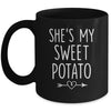 Shes My Sweet Potato I Yam Set Couples Matching Thanksgiving Mug | siriusteestore