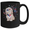 Shih Tzu Dog American USA Flag 4th of July Men women Lover Mug | siriusteestore