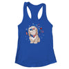 Shih Tzu Dog American USA Flag 4th of July Men women Lover Shirt & Tank Top | siriusteestore