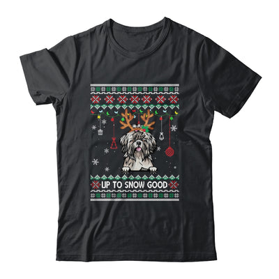 Shih Tzu Dog Reindeer Ugly Christmas Xmas Shirt & Sweatshirt | siriusteestore