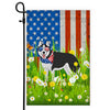 Siberian Husky American USA Flag 4th of July Dog Lover On Independence Day | siriusteestore