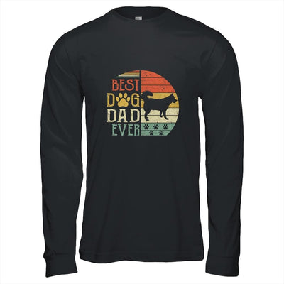Siberian Husky Best Dog Dad Ever Vintage Father's Day Retro Shirt & Hoodie | Siriustee.com