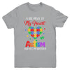 Sister A Big Piece Of My Heart Has Autism And Hes My Brother Youth Shirt | siriusteestore