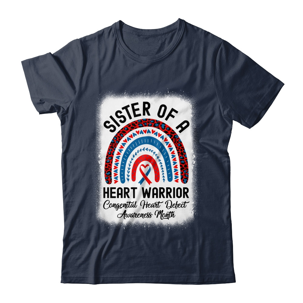 Sister Of A Warrior CHD Congenital Heart Defect Awareness Month Shirt & Hoodie Shirt & Hoodie | siriusteestore