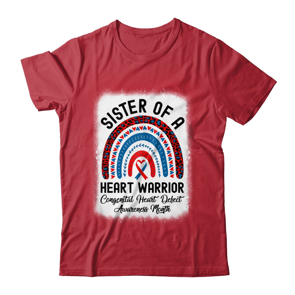 Sister Of A Warrior CHD Congenital Heart Defect Awareness Month Shirt & Hoodie Shirt & Hoodie | siriusteestore