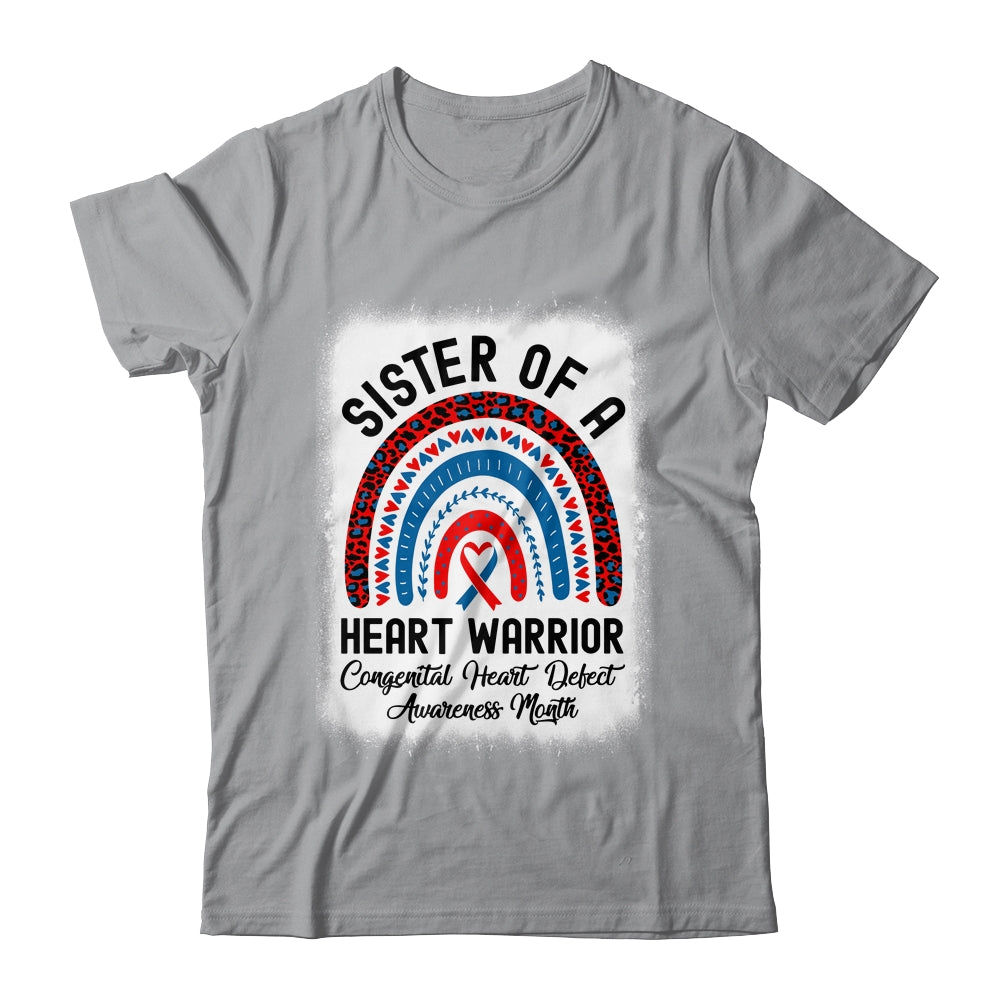 Sister Of A Warrior CHD Congenital Heart Defect Awareness Month Shirt & Hoodie Shirt & Hoodie | siriusteestore