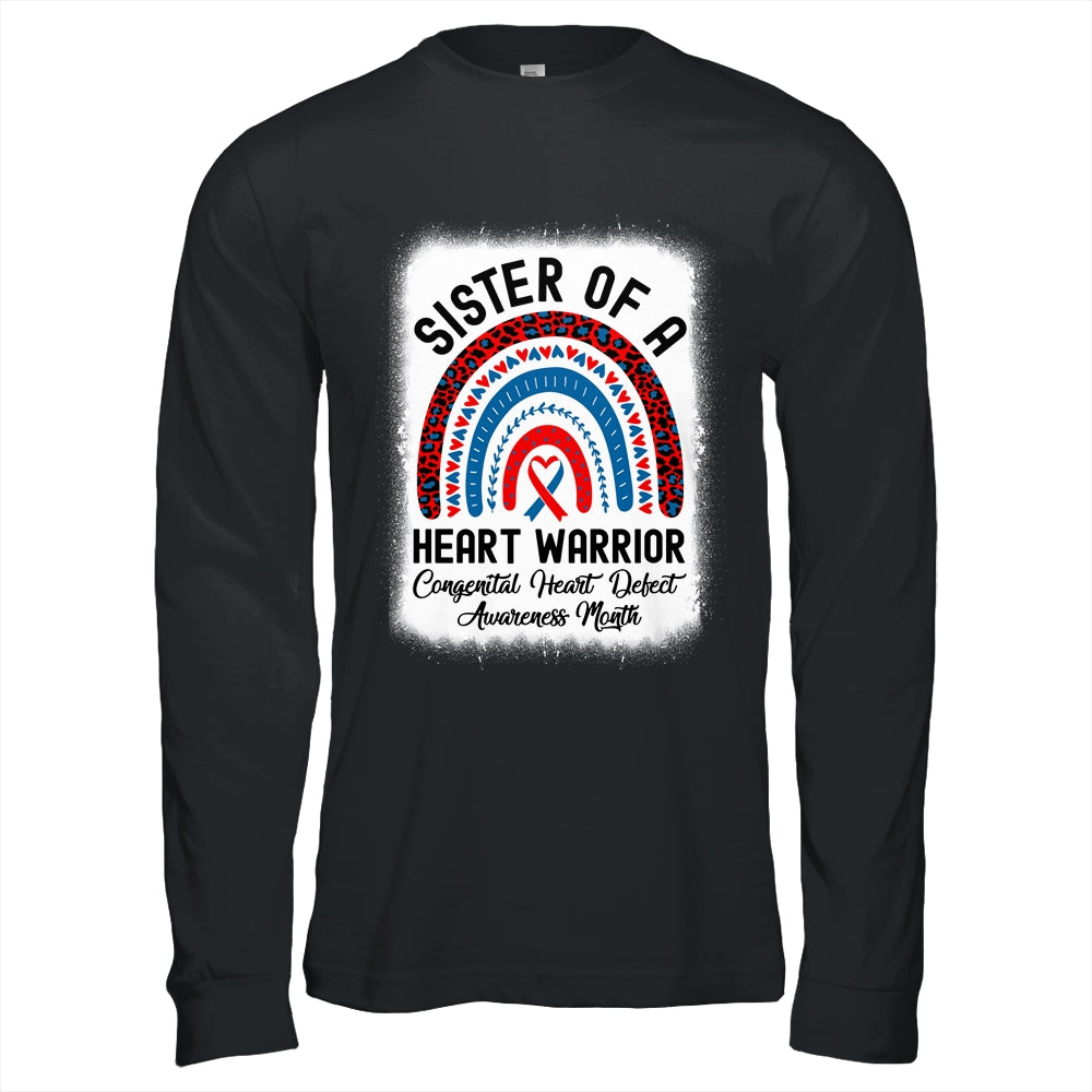 Sister Of A Warrior CHD Congenital Heart Defect Awareness Month Shirt & Hoodie Shirt & Hoodie | siriusteestore