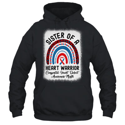 Sister Of A Warrior CHD Congenital Heart Defect Awareness Month Shirt & Hoodie Shirt & Hoodie | siriusteestore