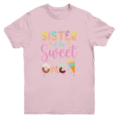 Sister Of The Sweet One Ice Cream 1st First Birthday Family Youth Shirt | siriusteestore
