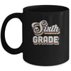 Sixth Grade Teacher Retro Vintage 6th Grade Teacher Team Mug | siriusteestore