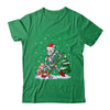 Skeleton Ice Hockey Lover Christmas Costume Skates Christmas Shirt & Sweatshirt | siriusteestore
