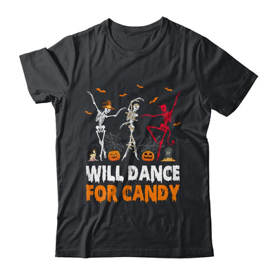Skeletons Will Dance For Candy Halloween Men And Women Shirt & Hoodie | siriusteestore