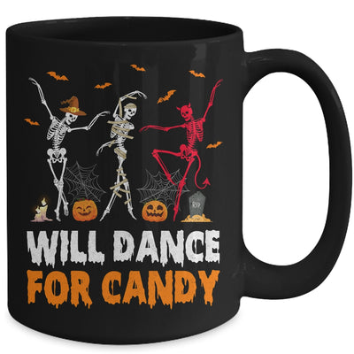 Skeletons Will Dance For Candy Halloween Men And Women Mug | siriusteestore