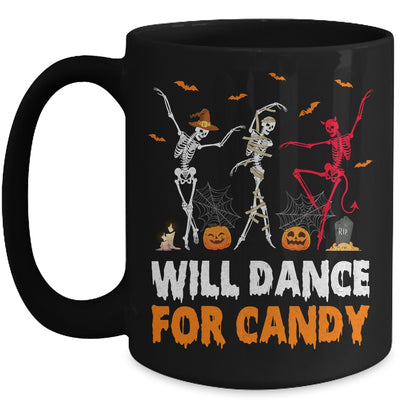 Skeletons Will Dance For Candy Halloween Men And Women Mug | siriusteestore
