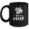 So I Creep Ghost Funny Halloween Mug | siriusteestore