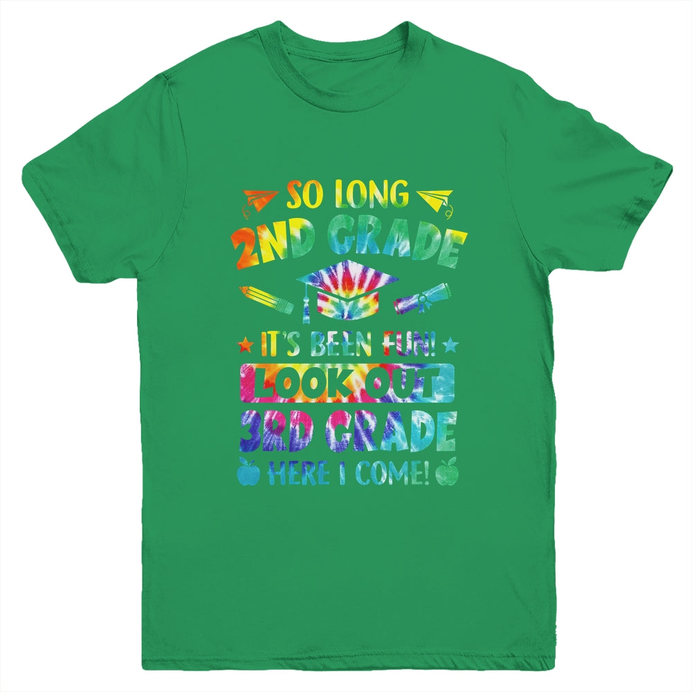 So Long 2nd Grade 3rd Grade Here I Come Graduation Youth Shirt | siriusteestore