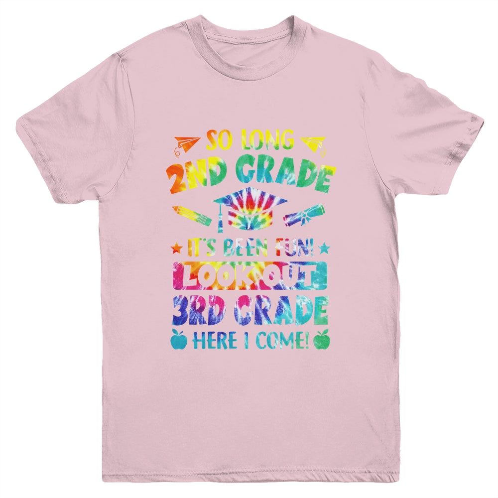 So Long 2nd Grade 3rd Grade Here I Come Graduation Youth Shirt | siriusteestore