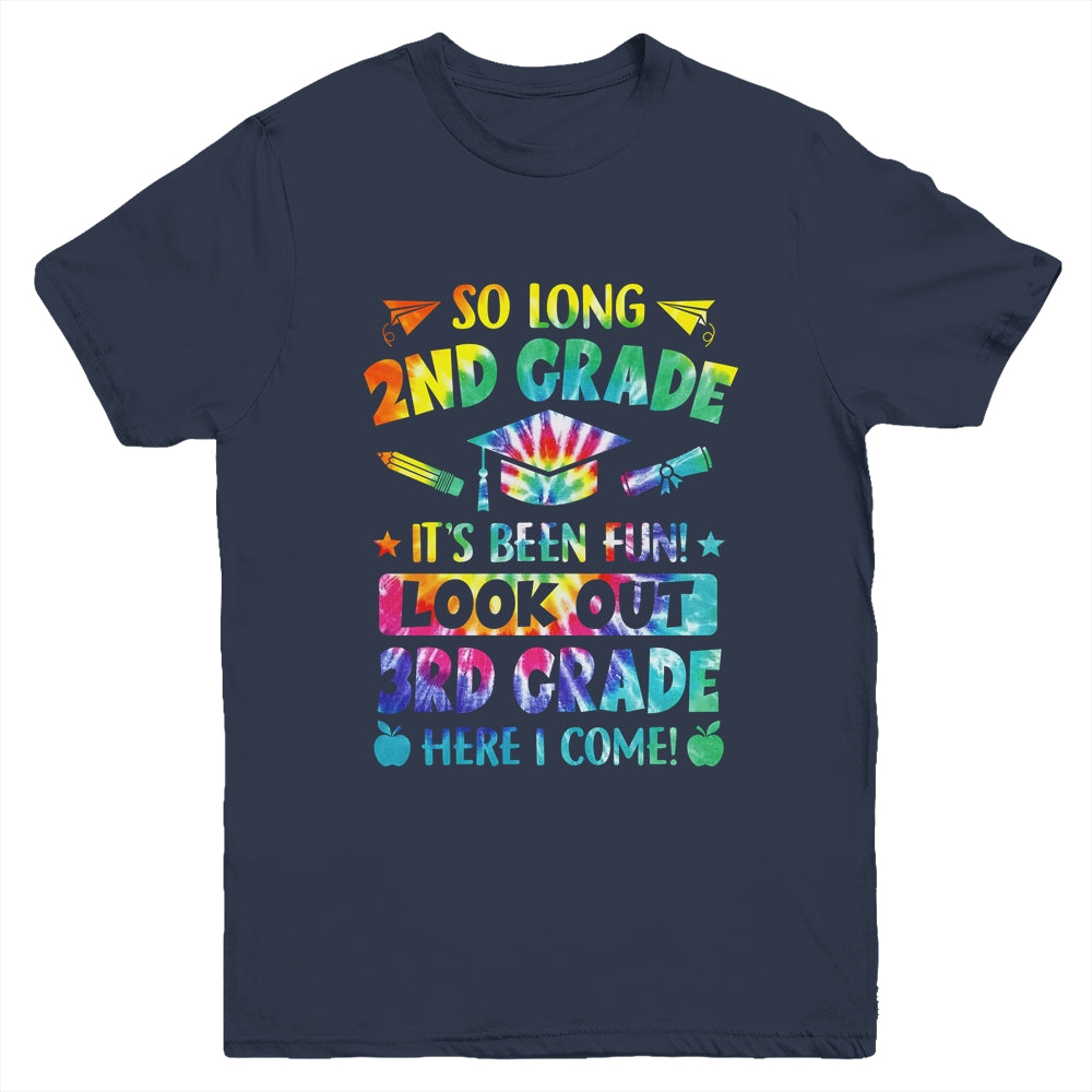 So Long 2nd Grade 3rd Grade Here I Come Graduation Youth Shirt | siriusteestore
