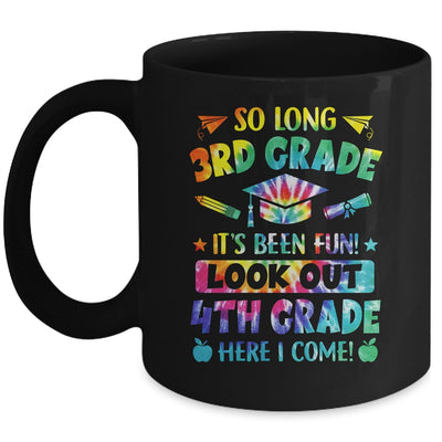 So Long 3rd Grade 4th Grade Here I Come Graduation Mug | siriusteestore