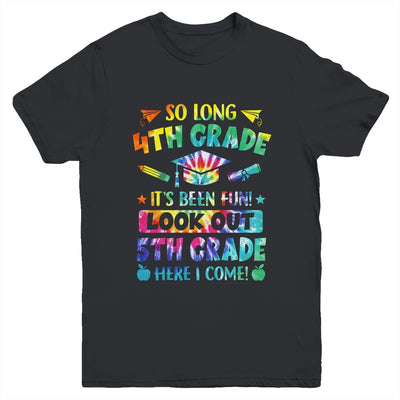 So Long 4th Grade 5th Grade Here I Come Graduation Youth Shirt | siriusteestore