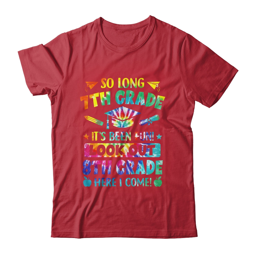 So Long 7th Grade 8th Grade Here I Come Graduation Shirt & Hoodie | siriusteestore