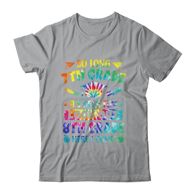 So Long 7th Grade 8th Grade Here I Come Graduation Shirt & Hoodie | siriusteestore