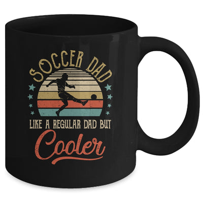 Soccer Dad Like A Regular Dad Cooler Vintage Fathers Day Mug | siriusteestore