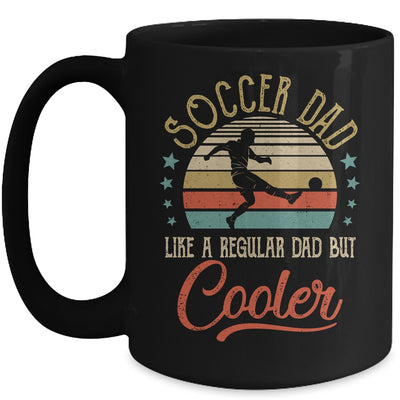 Soccer Dad Like A Regular Dad Cooler Vintage Fathers Day Mug | siriusteestore