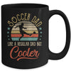 Soccer Dad Like A Regular Dad Cooler Vintage Fathers Day Mug | siriusteestore