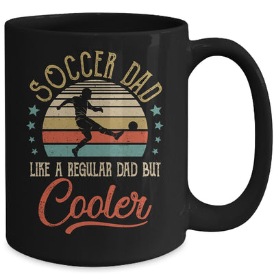 Soccer Dad Like A Regular Dad Cooler Vintage Fathers Day Mug | siriusteestore