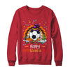 Soccer Halloween Christmas Thanksgiving Hallothanksmas Shirt & Sweatshirt | siriusteestore
