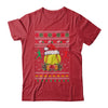 Softball Christmas Ugly Funny Santa Sport Men Boy Shirt & Sweatshirt | siriusteestore