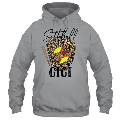 Softball Gigi Leopard Game Day Softball Lover Mothers Day Shirt & Tank Top | siriusteestore