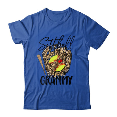 Softball Grammy Leopard Game Day Softball Lover Mothers Day Shirt & Tank Top | siriusteestore