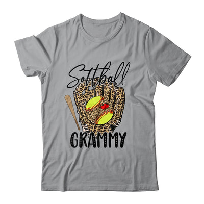 Softball Grammy Leopard Game Day Softball Lover Mothers Day Shirt & Tank Top | siriusteestore
