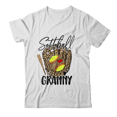 Softball Granny Leopard Game Day Softball Lover Mothers Day Shirt & Tank Top | siriusteestore