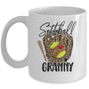 Softball Granny Leopard Game Day Softball Lover Mothers Day Mug | siriusteestore