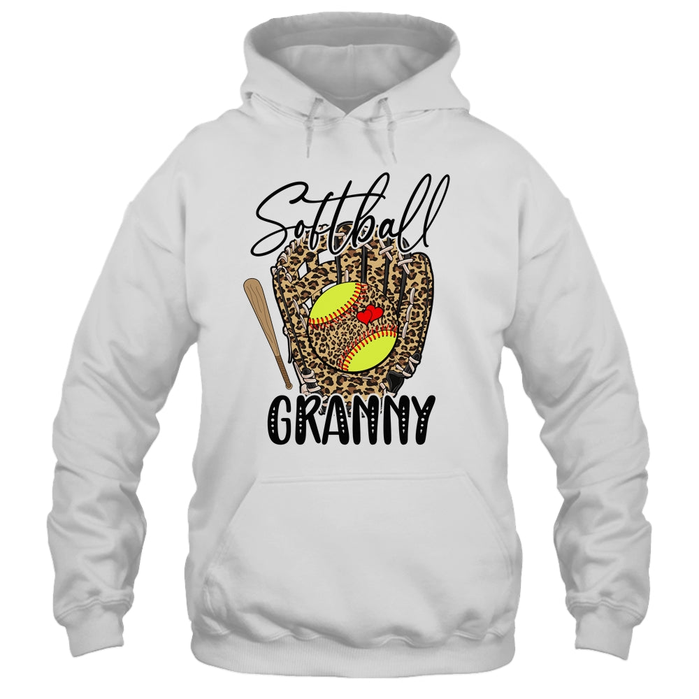 Softball Granny Leopard Game Day Softball Lover Mothers Day Shirt & Tank Top | siriusteestore