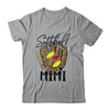 Softball Mimi Leopard Game Day Softball Lover Mothers Day Shirt & Tank Top | siriusteestore