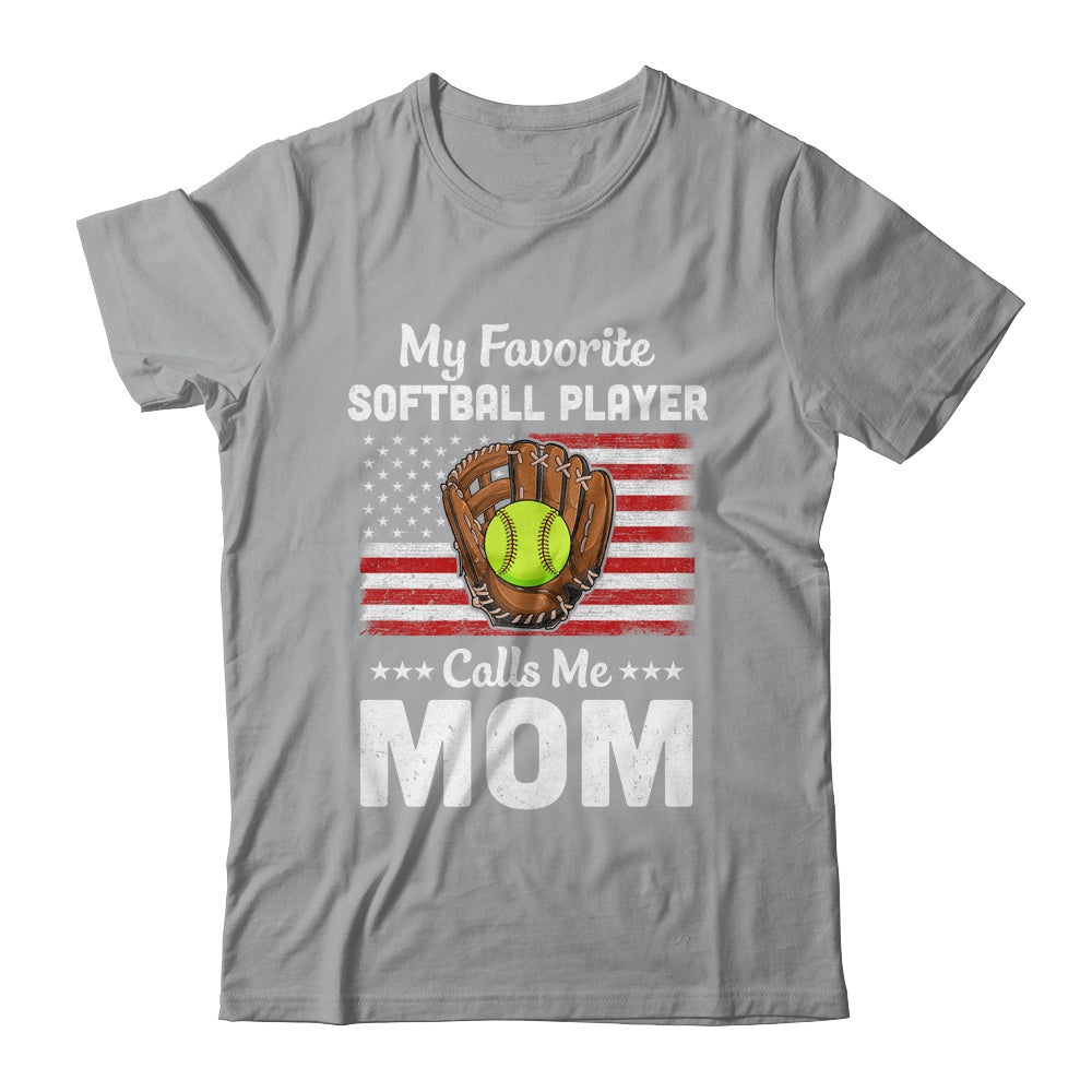 Softball Mom My Favorite Softball Player Calls Me Mom Shirt & Hoodie | siriusteestore