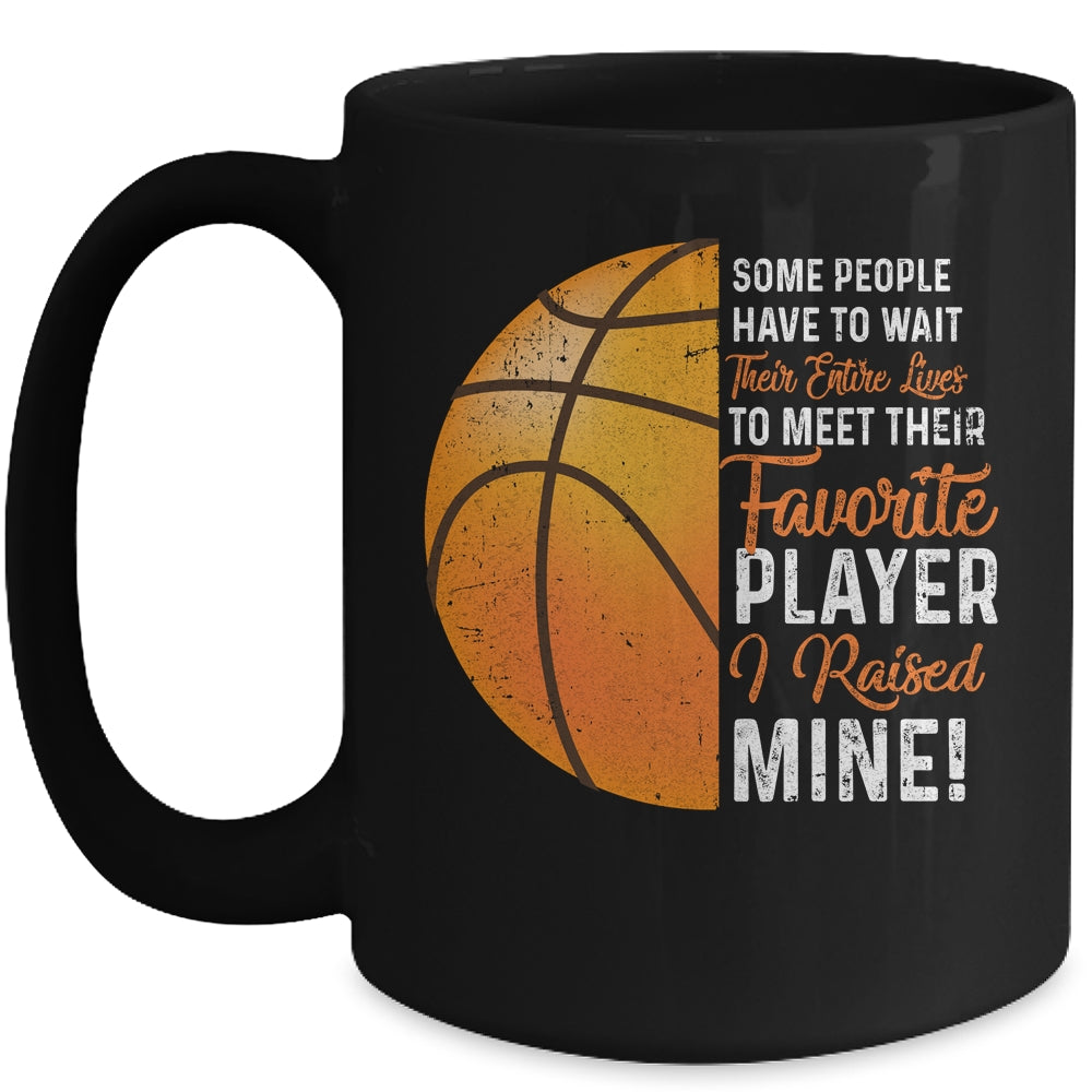 Some People Have To Wait Their Entire Lives Basketball Player Mug | siriusteestore