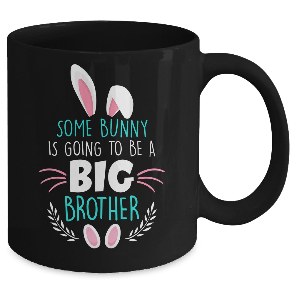 Some bunny Is Going To Be A Big Brother Easter Pregnancy Mug | siriusteestore