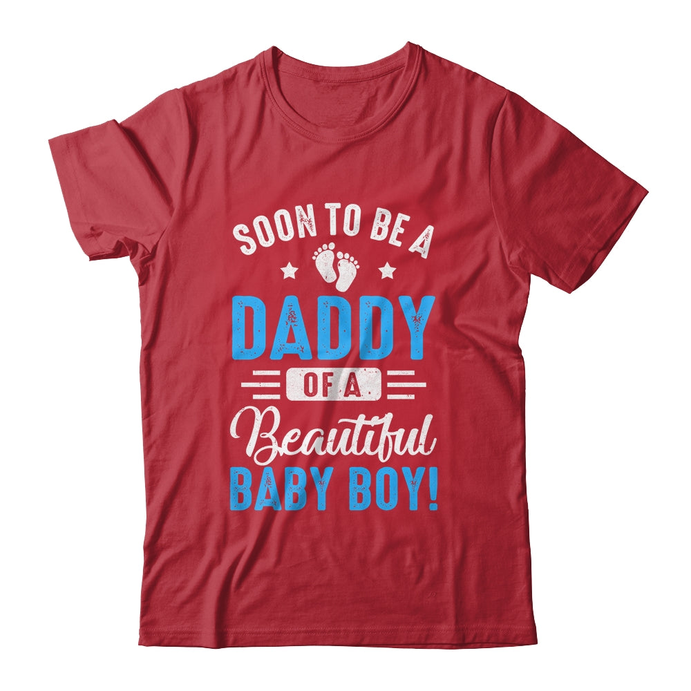 Soon To Be A Daddy Baby Boy Expecting Father Shirt & Hoodie | siriusteestore