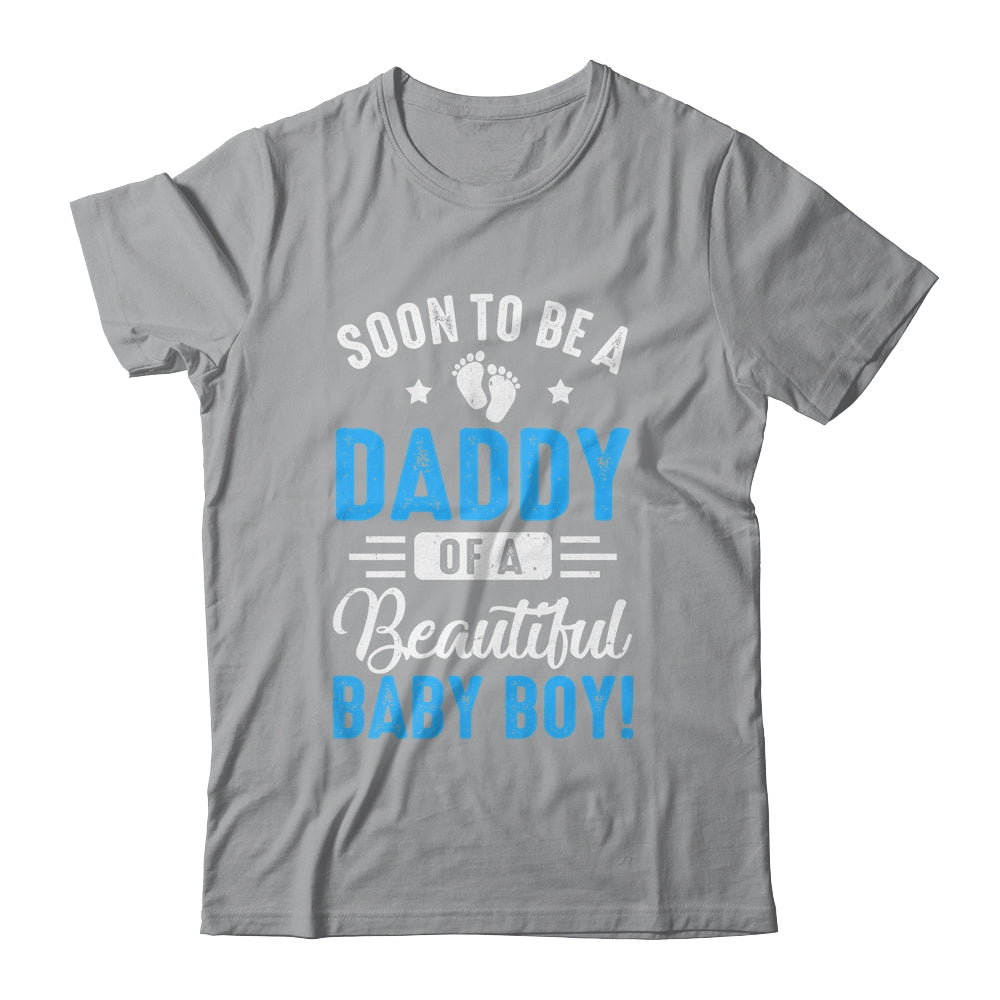 Soon To Be A Daddy Baby Boy Expecting Father Shirt & Hoodie | siriusteestore